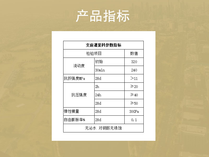 济宁支座灌浆料厂家